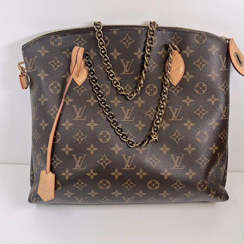 New!! Louis Vuitton Monogram Lockit Chain MM Tote Bag